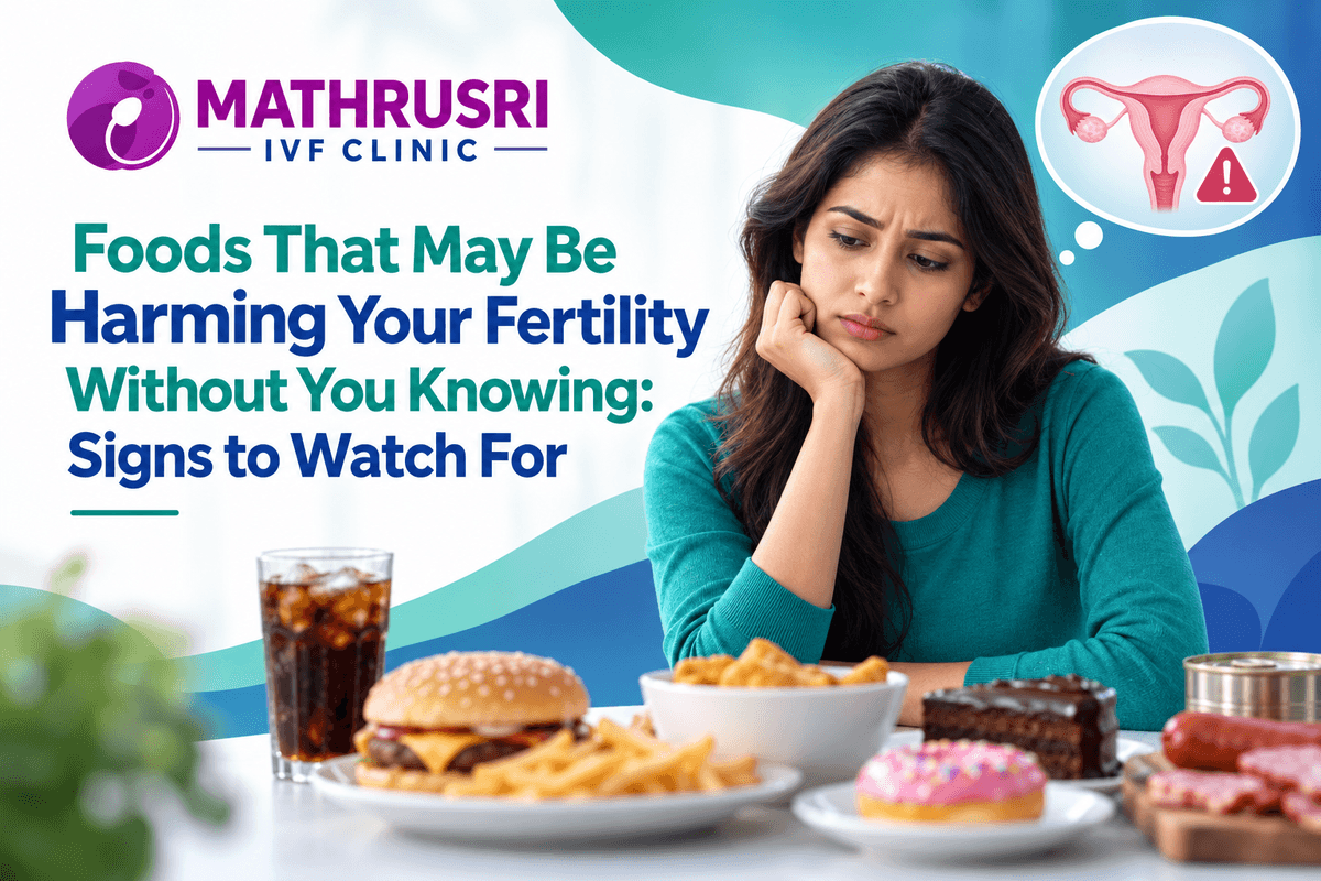 Foods That May Be Harming Your Fertility Without You Knowing: Signs to Watch For